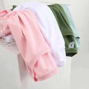 <b>White</b> Unisex 180gsm <b>Tshirts</b> Men Blank Round Neck Custom Logo 100% Heavy Premium Organic Cotton T Shirts Wholesale - Product Image 2