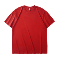 T-shirt en coton lourd de qualité supérieure 180 g/m², logo personnalisé, vente en gros, t-shirts vierges anti-rétrécissement pour streetwear, gym, mode unisexe