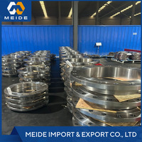 Anneau de couplage de roulement à bride d'axe de locomotive OEM 65Mn 50CrVA 60Si2MnA 20CrNiMoA anti-fatigue QT forgé à chaud