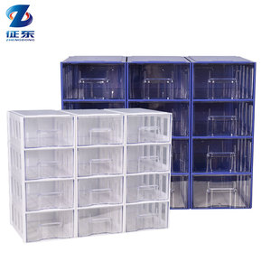 Stapelbare große Kunststoff box Organizer Schubladen ablage Kleine Esd Box Fach Aufbewahrung sbox stapelbar Home Organizer und Lagerung