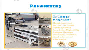 Máquina para Cortar en Dados, Trozos, Rodajas y Tiras Nueces, <span class=keywords><strong>Pistachos</strong></span>, Almendras, Cacahuetes y Anacardos - <span class=keywords><strong>Precio</strong></span> - Product Image 3