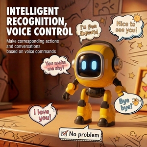 <span class=keywords><strong>Robot</strong></span> <span class=keywords><strong>interactif</strong></span> AI, jouet <span class=keywords><strong>robot</strong></span> avec dialogue vocal, chant, danse, racontage d'histoires, <span class=keywords><strong>robot</strong></span> de bureau miniature mignon, ami <span class=keywords><strong>robot</strong></span> - Product Image 3