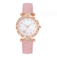 Ensemble de bijoux 5 pièces pour femmes : Bracelets papillon porte-bonheur, Charmes en émail blanc et rose, Montres dorées, Bracelet, Collier ras-du-cou, Bague et Boucles d'oreilles