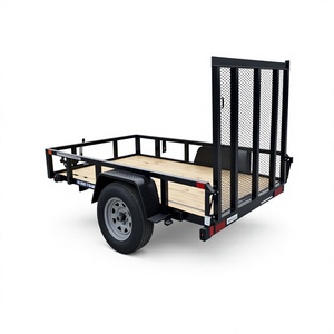 มีจำหน่าย: รถพ่วงอเนกประสงค์ Suretrac 5X8 รุ่นใหม่ พร้อมประตูแบบลาดเอียง น้ำหนักรวม 2990 ปอนด์ - Product Image 1