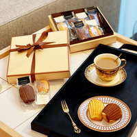 Boîtes à emporter pour boulangerie, personnalisables, pour gâteaux roulés, mousses, mille-crêpes, desserts suisses, friandises
