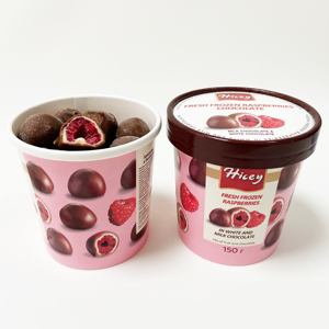 Framboises enrobées de <span class=keywords><strong>chocolat</strong></span> croustillantes et sucrées Hicey, certifiées HALAL, vente en gros, framboises surgelées enrobées de <span class=keywords><strong>chocolat</strong></span> - Product Image 2
