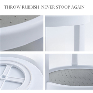 Organizzatore da cucina pigro antiscivolo in plastica a 2 livelli giradischi di 360 gradi portaspezie con armadio a 360 gradi per dispensa - Product Image 3