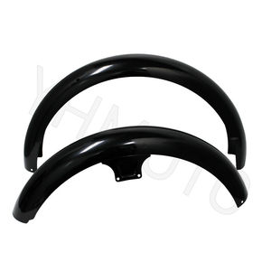 บังโคลนรถมอเตอร์ไซค์เหล็กสีดำ (Kotfluegel) สำหรับเปลี่ยนอะไหล่ Simson S51 S60 S70 S50 - Product Image 1
