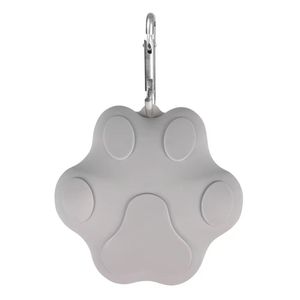 Distributeur de sacs à déjections pour animaux de compagnie en silicone en forme de patte, mignon et personnalisé, pour la promenade en extérieur - Product Image 6