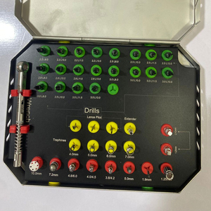 Kit d'implants dentaires avec accessoires chirurgicaux d'implantologie et instruments de placement, ensemble chirurgical pour la dentisterie implantaire - Product Image 4