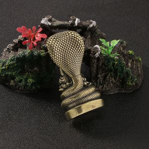 Ornements bouddhistes en cuivre <span class=keywords><strong>de</strong></span> style zen, Serpent Shakyamuni, Serpent <span class=keywords><strong>de</strong></span> méditation, Grand Serpent, Protecteur du Dharma, Paix, Éveil, Cadeau <span class=keywords><strong>Bouddha</strong></span> - Product Image 4