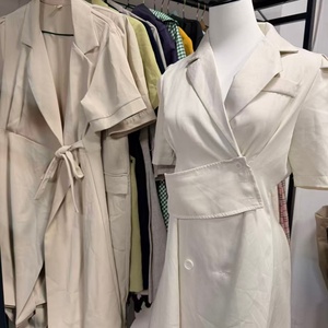 Jupe de tailleur d'occasion pour <span class=keywords><strong>femme</strong></span>, Nouvelle collection <span class=keywords><strong>été</strong></span> 2026, Haut de gamme, <span class=keywords><strong>Robe</strong></span> professionnelle élégante, Idéale pour le bureau, Vêtements de seconde main - Product Image 1