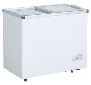 Refrigerador Horizontal de dos puertas, congelador profundo blanco abierto, venta al por mayor, barato - Product Image 2