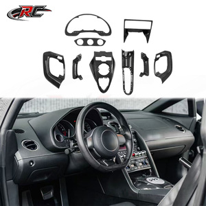 Kit interior de fibra de carbono seca OEM para <span class=keywords><strong>Lamborghini</strong></span> <span class=keywords><strong>Gallardo</strong></span>, molduras de consola del tablero, volante, piezas de ajuste OEM - Product Image 2