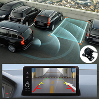 Caméra de voiture Vue avant/latérale/arrière Caméra de recul Hd Night Vision1080p/480p Ahd Objectif Fisheye réglable à 170 degrés Caméra de voiture