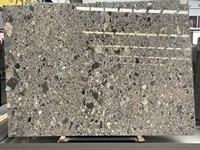 Carreaux de marbre naturels polis de qualité supérieure en marbre gris Ceppo Di Gre
