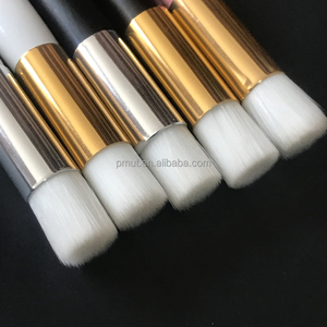 Private Label Doux Cheveux Cils Nettoyant Brosses Cils Shampooing Nez Nettoyage Bois Correcteur Poignée Brillant À Lèvres Application Petit - Product Image 1