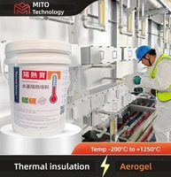 Peinture isolante thermique réfléchissante MITO à base d'aérogels, isolant thermique solaire