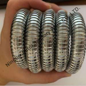 JiuRui SHA-0076 Copertura per Tubo Flessibile Doccia in Acciaio Inox 201 <span class=keywords><strong>Cromato</strong></span> da 15mm per Uso in Bagno - Product Image 4