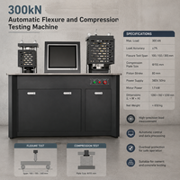 Máquina de Ensayo de Compresión y Flexión de Cemento de 300kN Controlada por Computadora para Laboratorio de Calidad