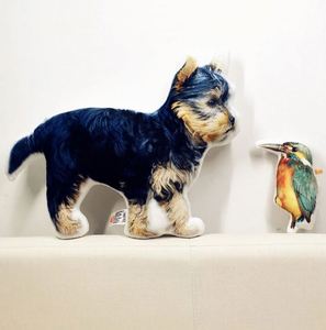 Coussin en forme d'animal de dessin animé de style simple, personnalisé, de haute qualité, jouets en métal chat et chien, cadeaux créatifs, promotionnels pour entreprises - Product Image 4