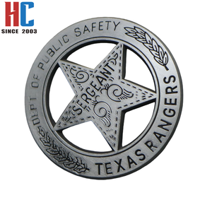 Insignia de Metal Moderna Personalizada de Fábrica con 20 Años de Experiencia, Estilo US Ranger, para Accesorios de Cine y Televisión - Product Image 4