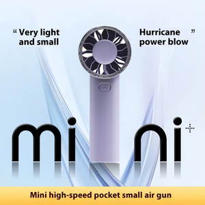 Mini Enfriador Portátil Recargable, Ventilador Personal USB de Alta Velocidad Ajustable para Escritorio, Viajes, Camping y Estudio - Product Image 4