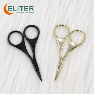 Eliter, en Stock, hoja afilada dorada, tijeras rusas para cutículas de acero inoxidable, tijeras para cortar uñas, tijeras profesionales para uñas - Product Image 6
