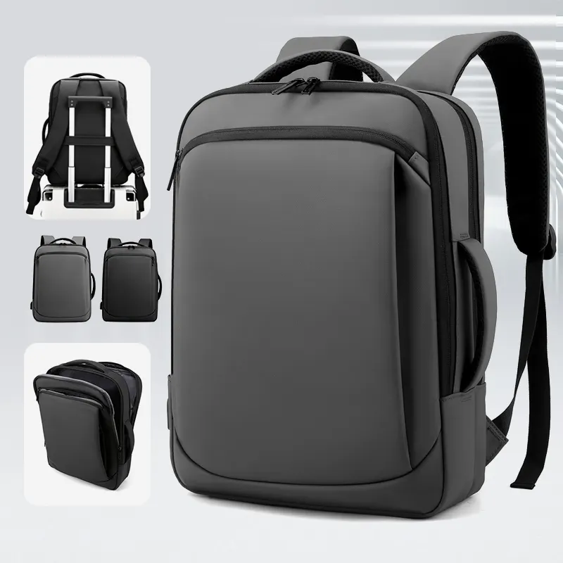 High Quality USB Charging Laptop Backpack Bag Men Multifunction Extensible Backpack
