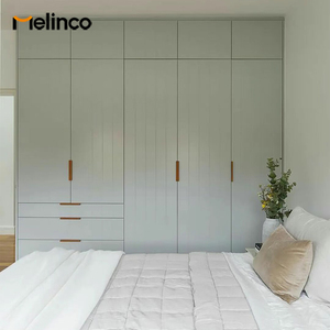 Armadio Melinco Personalizzato con Ante dello Stesso Colore, Indipendente o a Parete, per Camera da Letto, Moderno, Ecologico, Durevole e Spazioso - Product Image 1