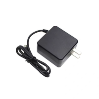 Catu Daya Raspberry Pi 5 PD 27W 5.1V 5A Pengisi Daya USB Tipe C dengan Material ABS Mendukung Colokan JP/AU/CN/UK/US/EU untuk RPI 5