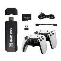 Console de jeu vidéo HD Family Game GD10 PRO 4K avec 2 manettes sans fil 2.4G X2 PLUS