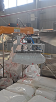 Robot de dépalettisation industriel pour sacs tissés, équipement automatique de déstockage pour lignes de production de farine, sucre et poudres chimiques