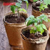 67pcs Set Baki Semai Benih, Pot Pembibitan untuk Bonsai, Sukulen, Herbal, Sayuran, Kit Baki Semai
