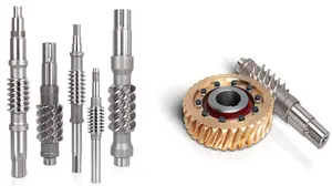 Engranajes de eje de gusano personalizados rueda de gusano de engranaje de gusano - Product Image 3