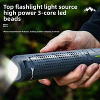 Portable Rechargeable LED Multifonction Magnétique Camping Lampe Télescopique Lumières IP65 Urgence PC Matériel Route Utilisation