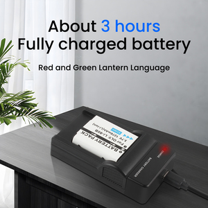 Chargeur de caméra portable pour <span class=keywords><strong>Ricoh</strong></span> DB-110 GR <span class=keywords><strong>III</strong></span> GR IIIx - Product Image 6