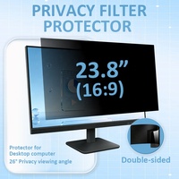 Protection d'écran anti-lumière bleue, anti-reflets, amovible, installation facile, anti-espionnage pour Lenovo 23,8 pouces 16:9, filtre de confidentialité