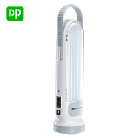 Lampe de poche LED portable rechargeable DP avec charge solaire