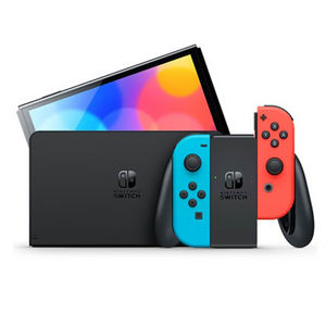 Consola de Juegos Switch OLED Original Nueva en Rojo y Azul - Product Image 3