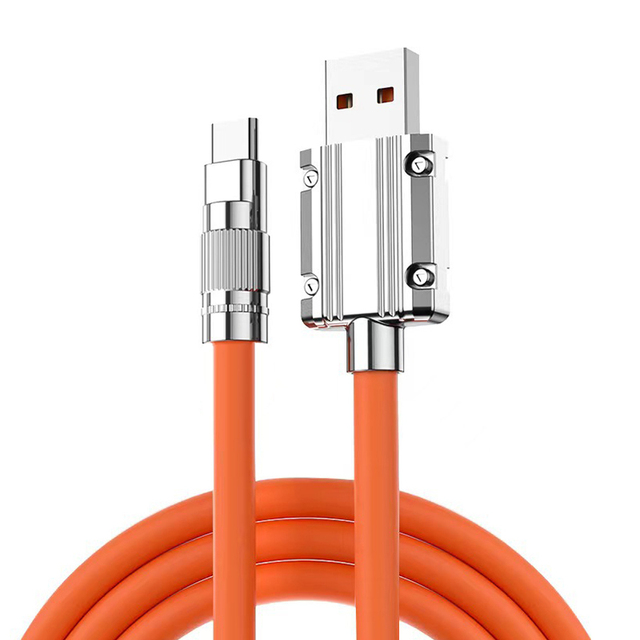 Kabel Data Line 6A 120W PD Cabos USB to Type C Fast Charge Cable Cargador Mobile Phone Charger Cables Manufacturer Charge Cable