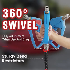 High Pressure Sprayer 5000Psi Adjustable Flow Stainless Steel Gun Head For Car Wash Machines - Product Image 1