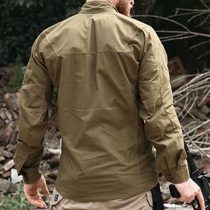 Camisa Casual Transpirable de Manga Larga para Hombre con <span class=keywords><strong>Propiedades</strong></span> Impermeables y Transpirables, Adecuada para Entrenamiento Táctico al Aire Libre. - Product Image 2