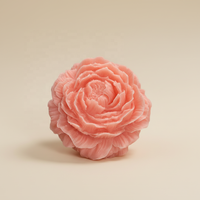 Blumenförmige Silikon-Backform für Kuchen- und Mousse-Dekoration, DIY Aromakerzen-Herstellung, Hochtemperaturbeständig