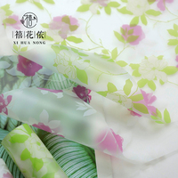 Kertas Pembungkus Bunga Kamelia Xihuanong Nuosha, Kertas Semi Transparan untuk Buket Hadiah DIY, Perlengkapan Florist Grosir