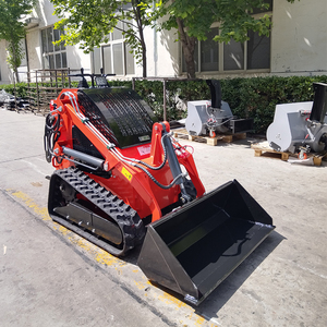 Destek özelleştirme küçük ekskavatör 360 460 480 750 kompakt küçük ön uç Mini paletli Skid nokta dönüşlü yükleyici ekleri ile - Product Image 6