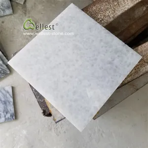 Marbre haut de gamme décor cristal marbre blanc prix 80x80cm carreaux de sol marbre