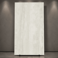 Papan Batu Sintered Rome White Cloud Cave 900x1800mm, Ubin Lantai Buatan Berlapis Kaca Anti-selip, Dinding Latar Belakang Lanskap Kamar Tidur