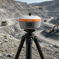 Équipement de topographie GNSS RTK professionnel CHC IBASE/B5, indice de protection IP68, température de fonctionnement de -45 à 75°C, 1408 canaux, autonomie de la batterie de 14 heures