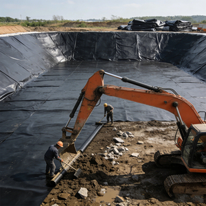 <span class=keywords><strong>Membrane</strong></span> géotextile <span class=keywords><strong>pour</strong></span> la prévention de la pollution et de la diffusion dans les décharges de déchets dangereux et les réservoirs de boues - Product Image 6